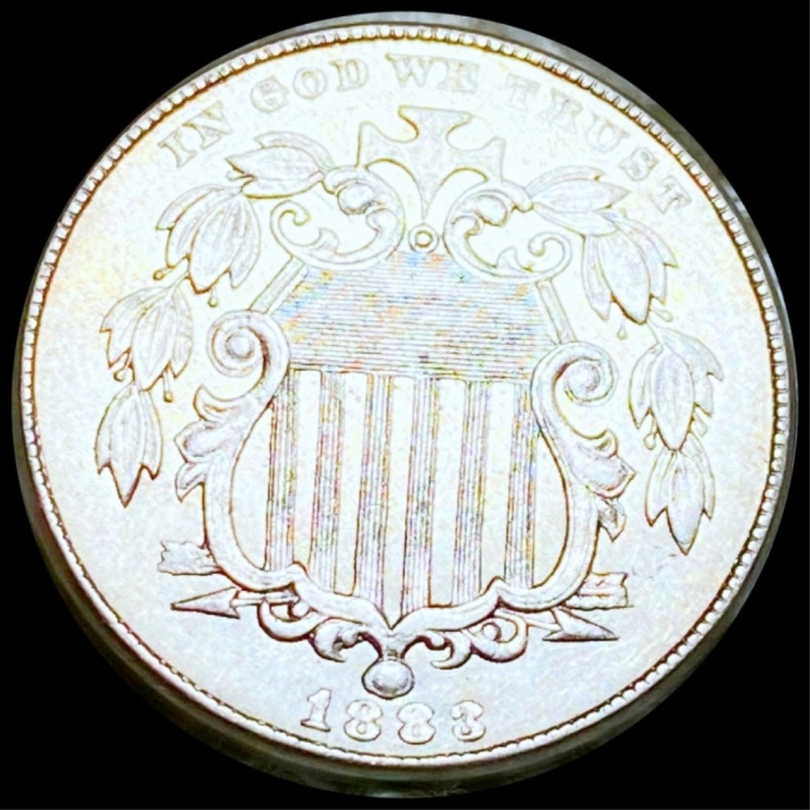 1883 Shield Nickle UNCIRCULATED (1 of 2)