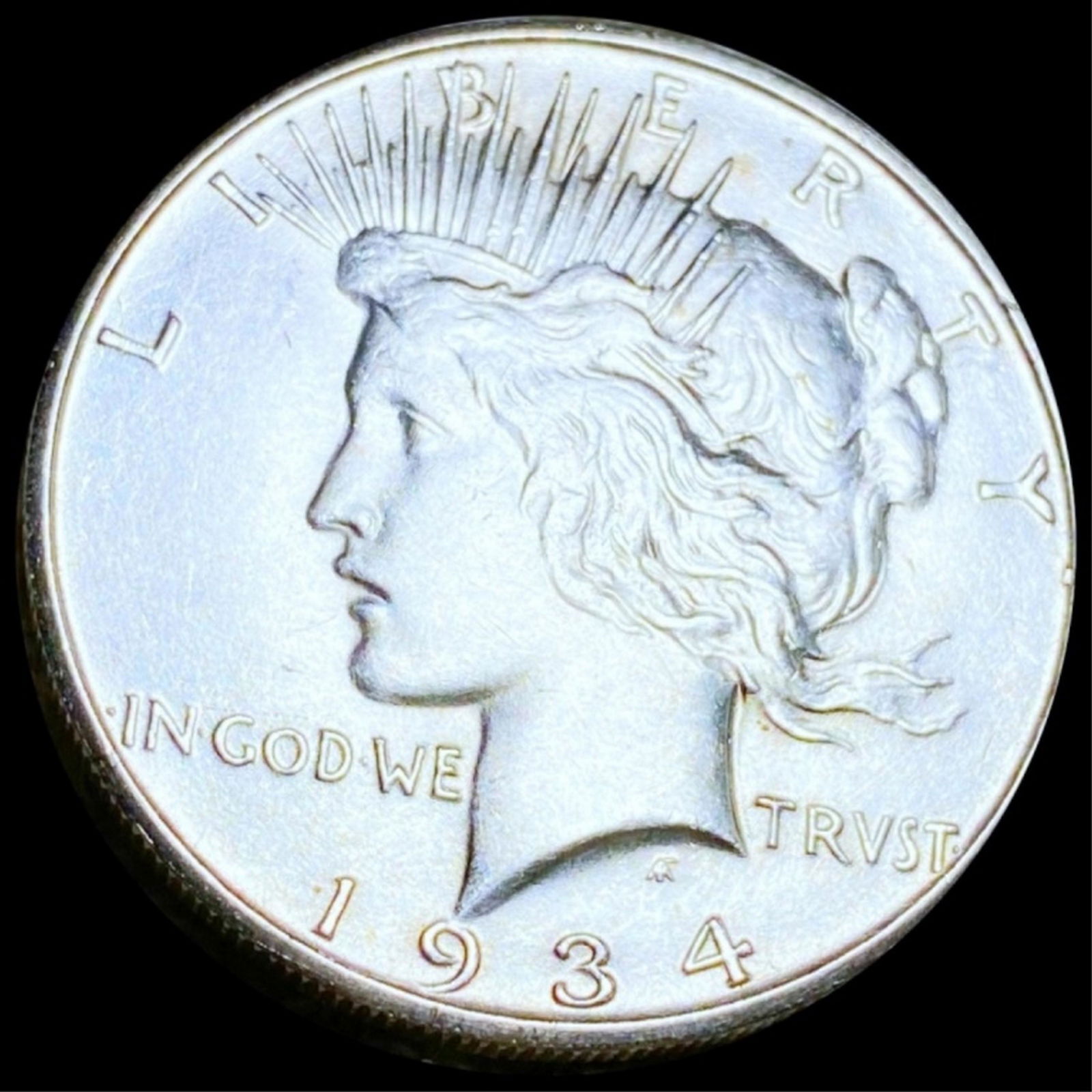 1934 S Silver Peace Dollar UNCIRCULATED (1 of 2)