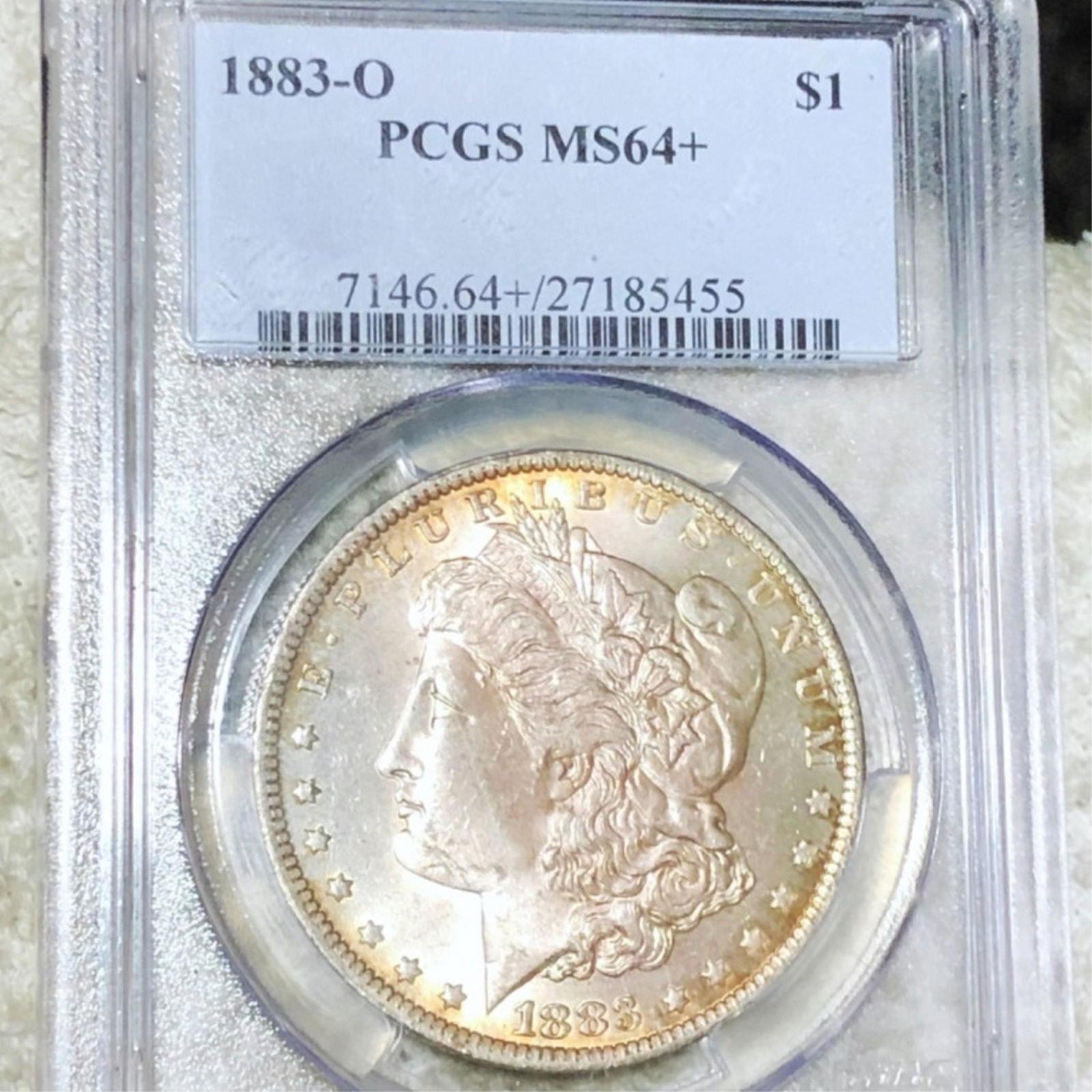 1883-O Morgan Silver Dollar PCGS - MS64+ (1 of 2)