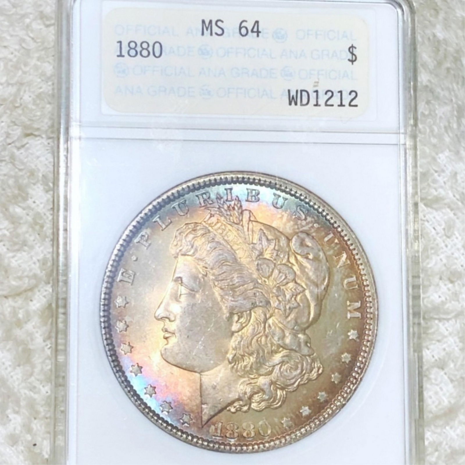 1880 Morgan Silver Dollar ANA - MS64 (1 of 2)