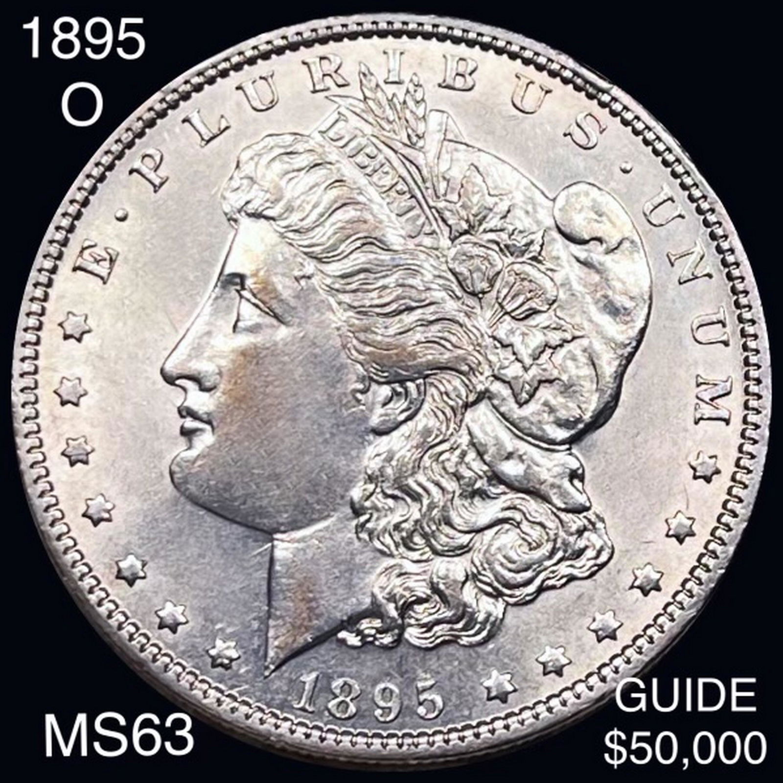 1895-O Morgan Silver Dollar CHOICE BU (1 of 2)