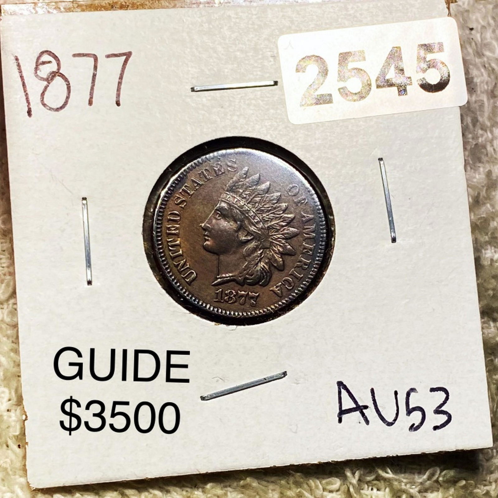 1877 Indian Head Penny CHOICE AU (1 of 2)