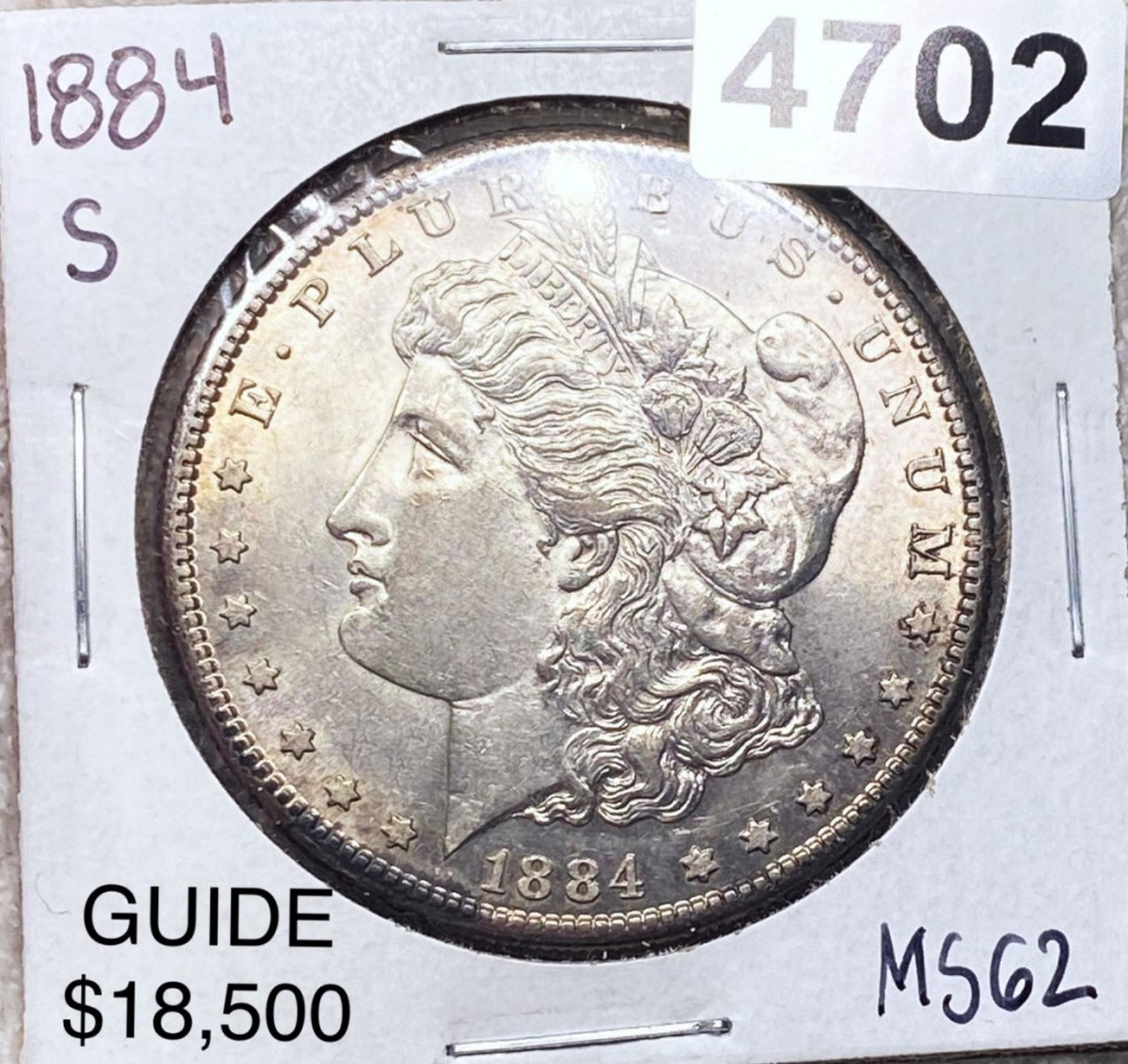1884-S Morgan Silver Dollar UNCIRCULATED (1 of 2)