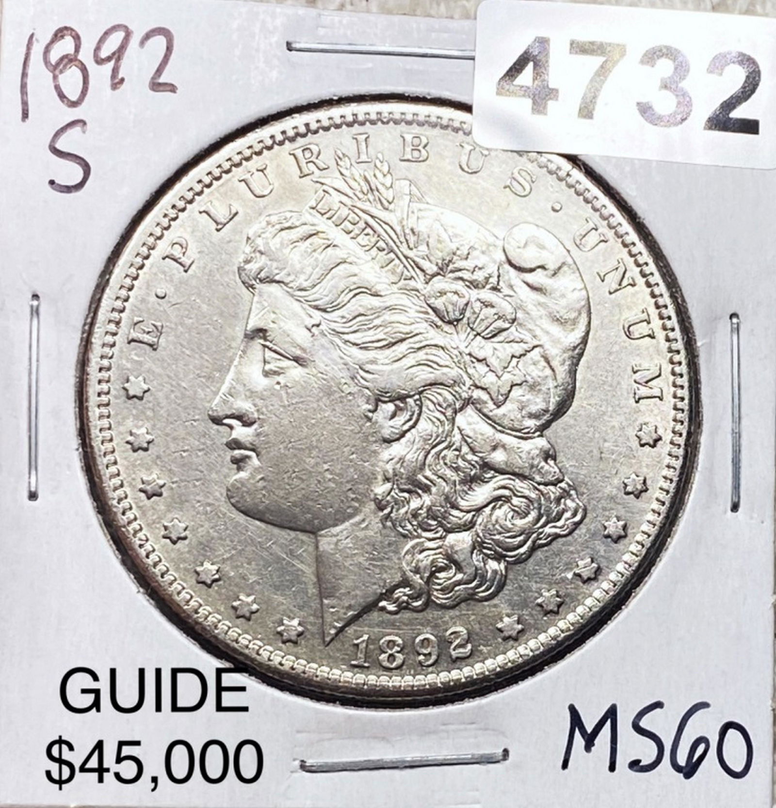 1892-S Morgan Silver Dollar UNCIRCULATED (1 of 2)