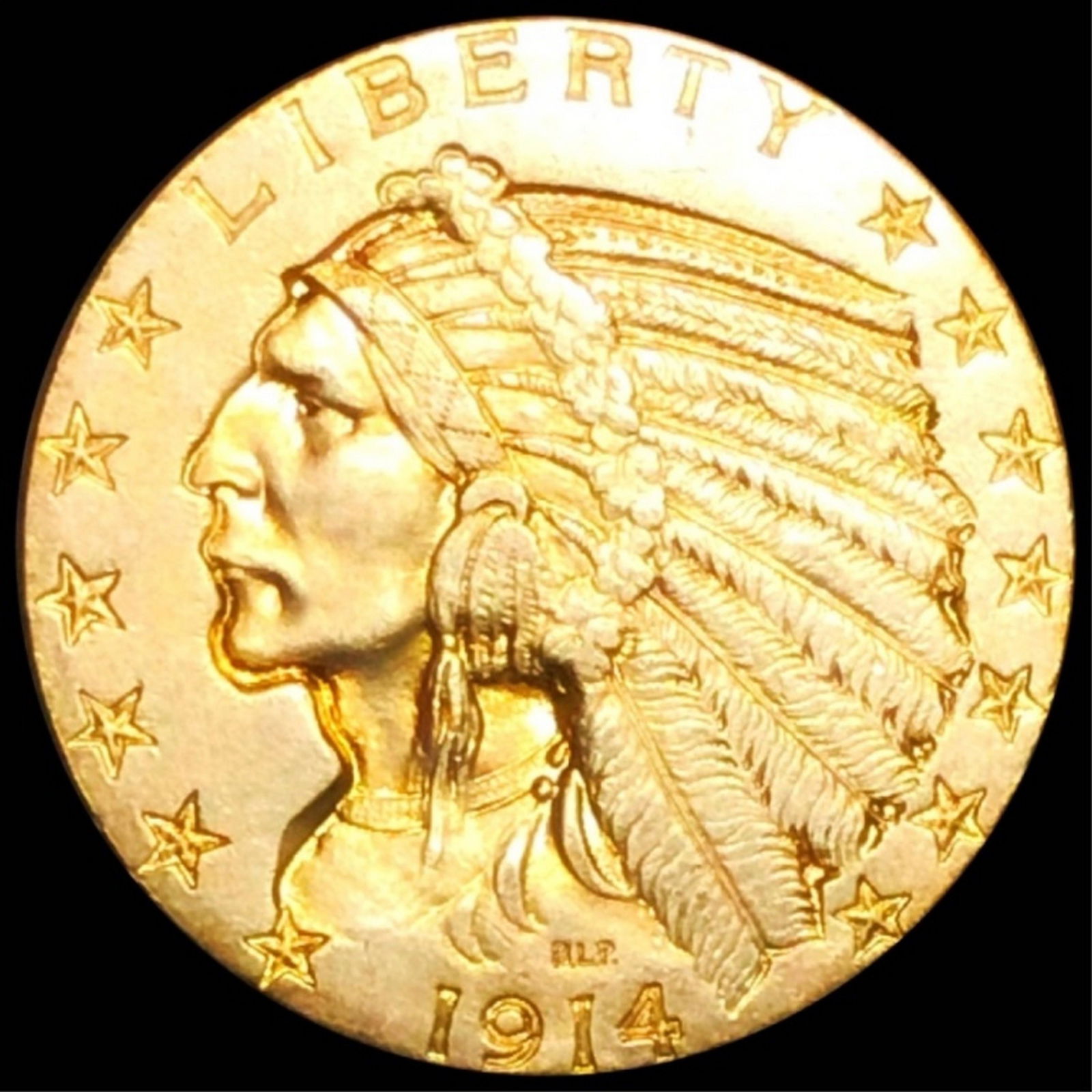1914 $5 Gold Half Eagle UNCIRCULATED (1 of 2)