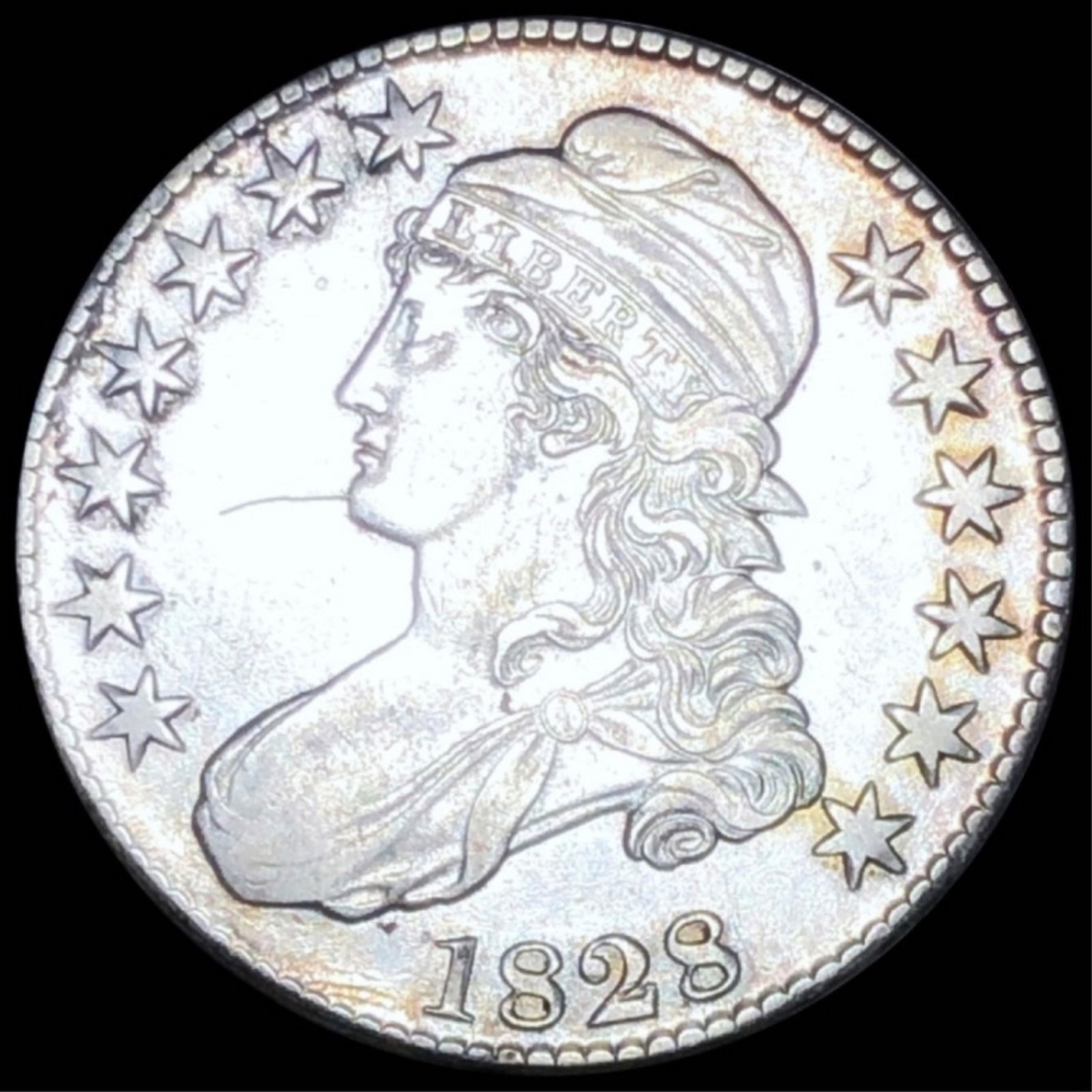 1827 Capped Bust Half Dollar CLOSELY UNCIRCULATED (1 of 2)
