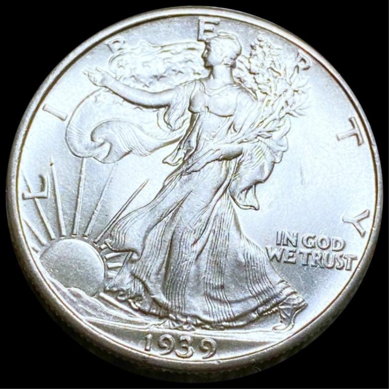 1939 Walking Half Dollar FH UNCIRCULATED (1 of 2)