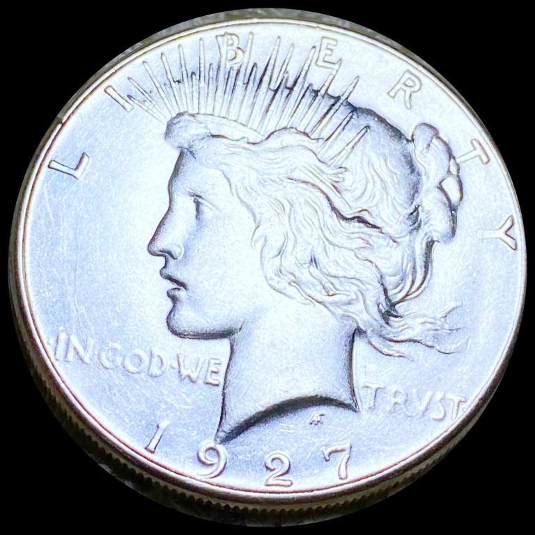 1927-S Silver Peace Dollar UNCIRCULATED (1 of 2)