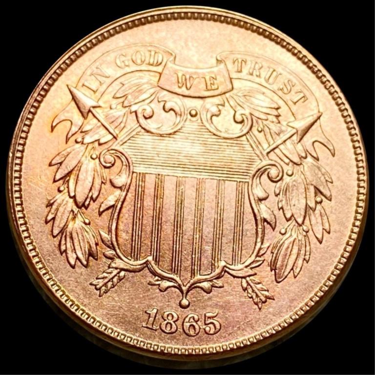 1865 Two Cent Piece UNCIRCULATED (1 of 2)