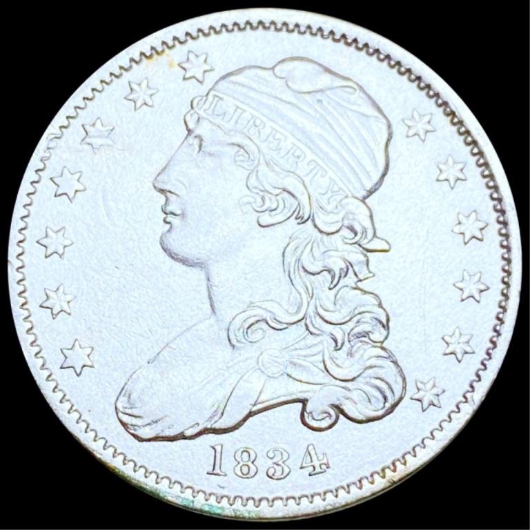 1834 Capped Bust Quarter UNCIRCULATED (1 of 2)