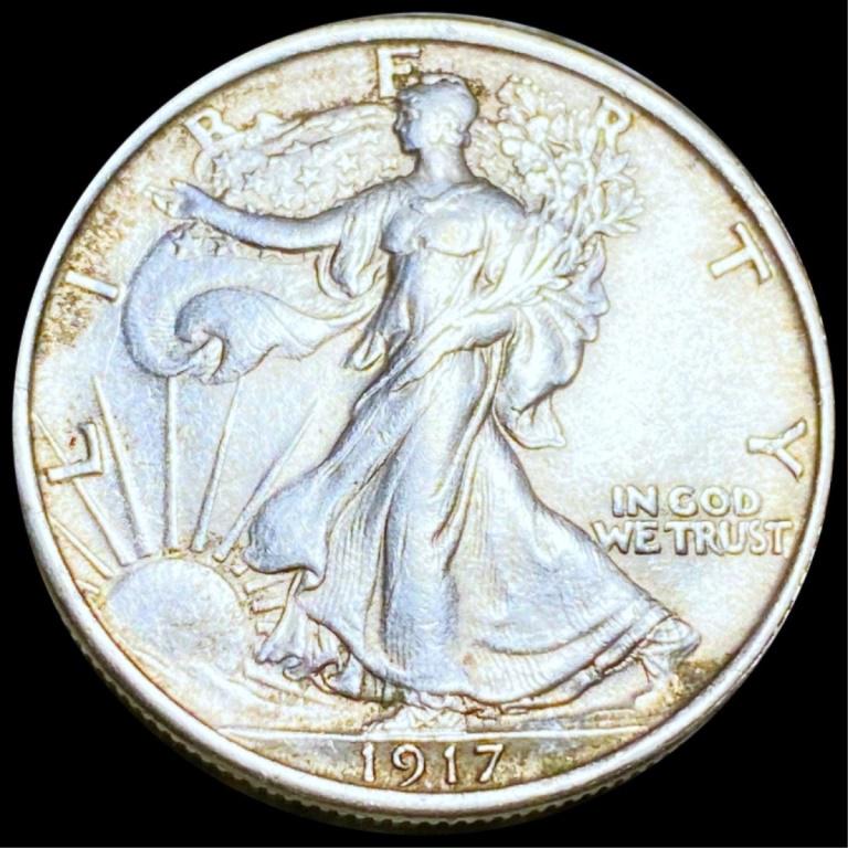 1917 Walking Half Dollar UNCIRCULATED (1 of 2)