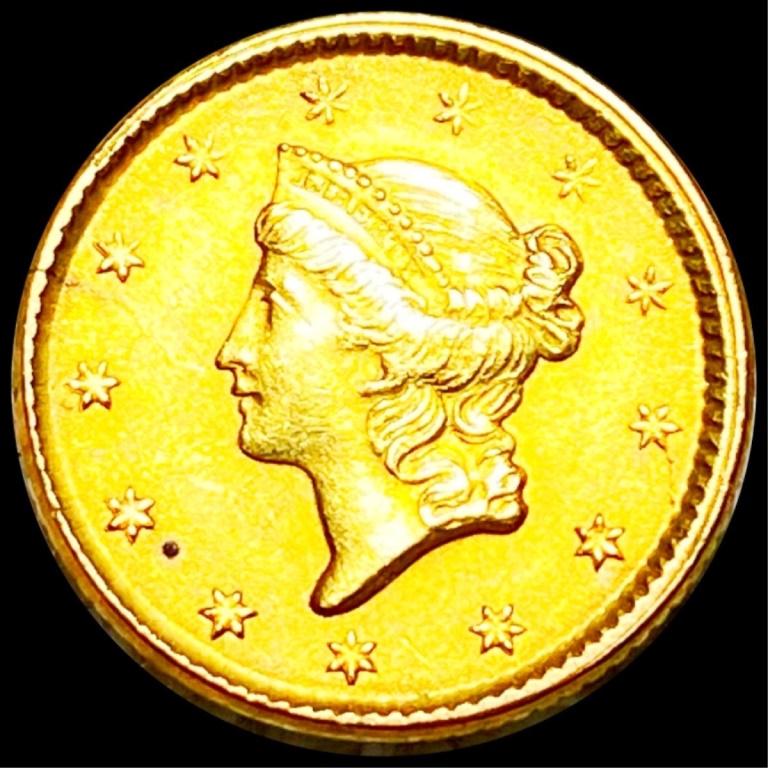 1851 Rare Gold Dollar UNCIRCULATED (1 of 2)