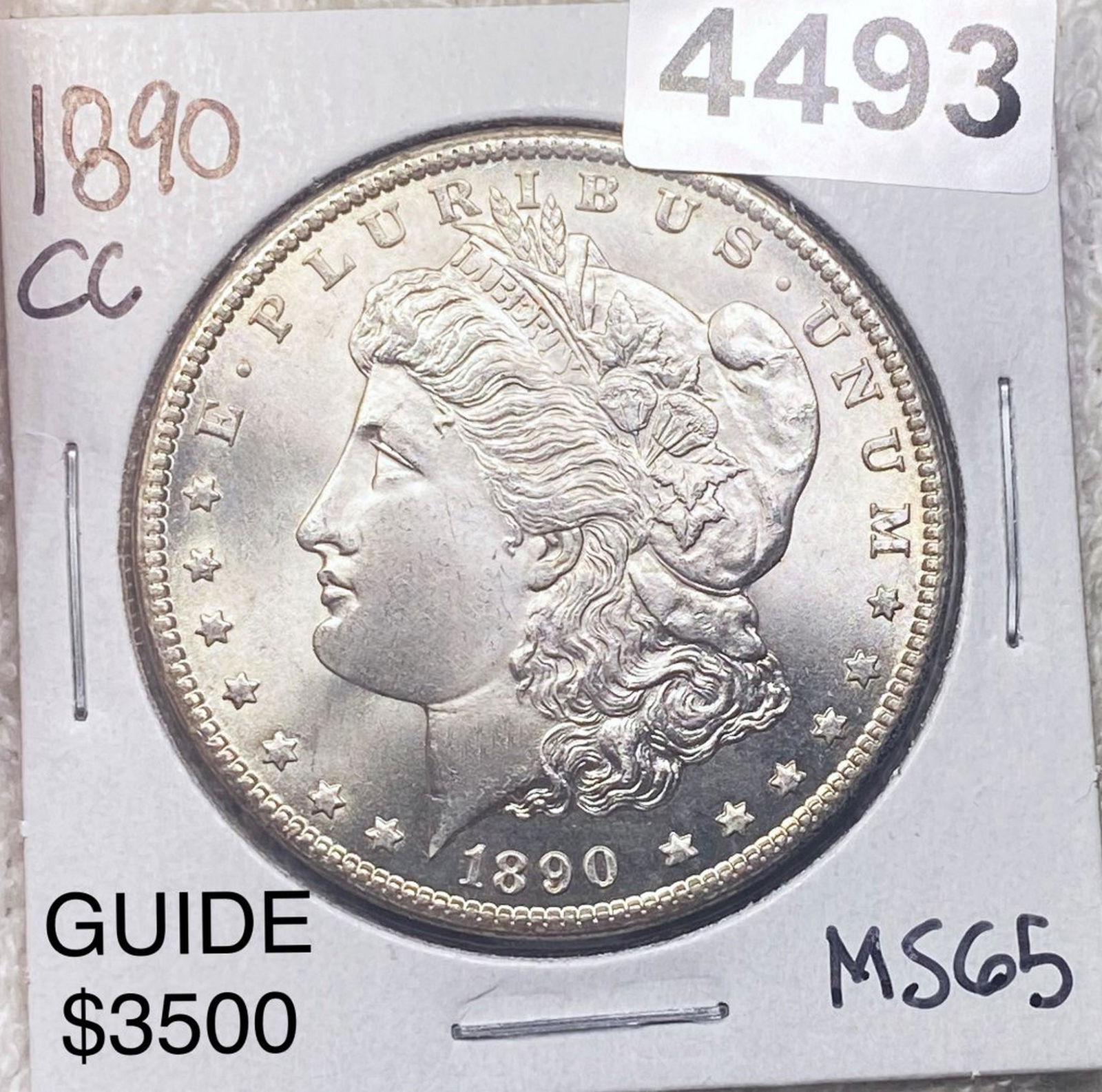 1890-CC Morgan Silver Dollar GEM BU (1 of 2)