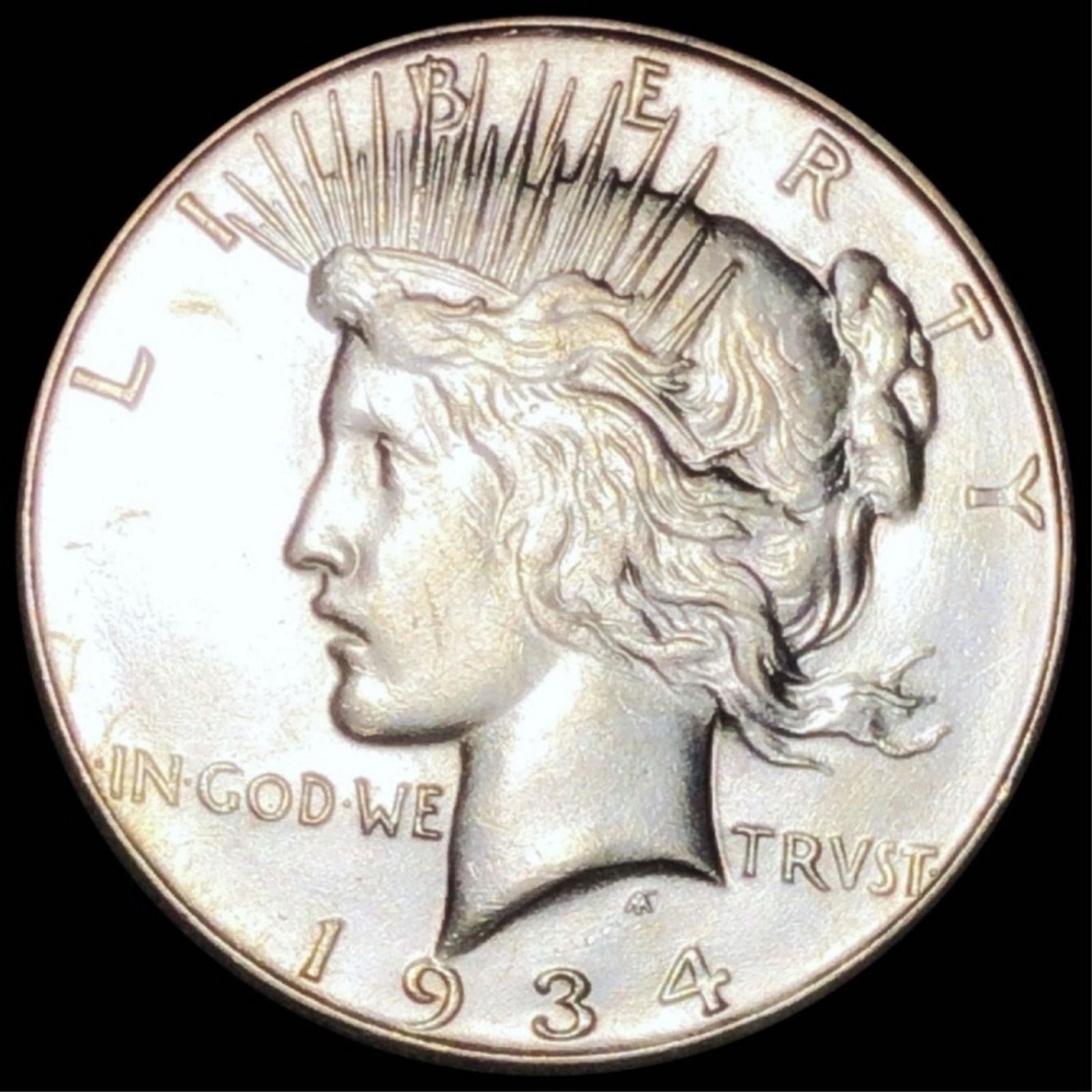 1934-S Silver Peace Dollar UNCIRCULATED (1 of 2)