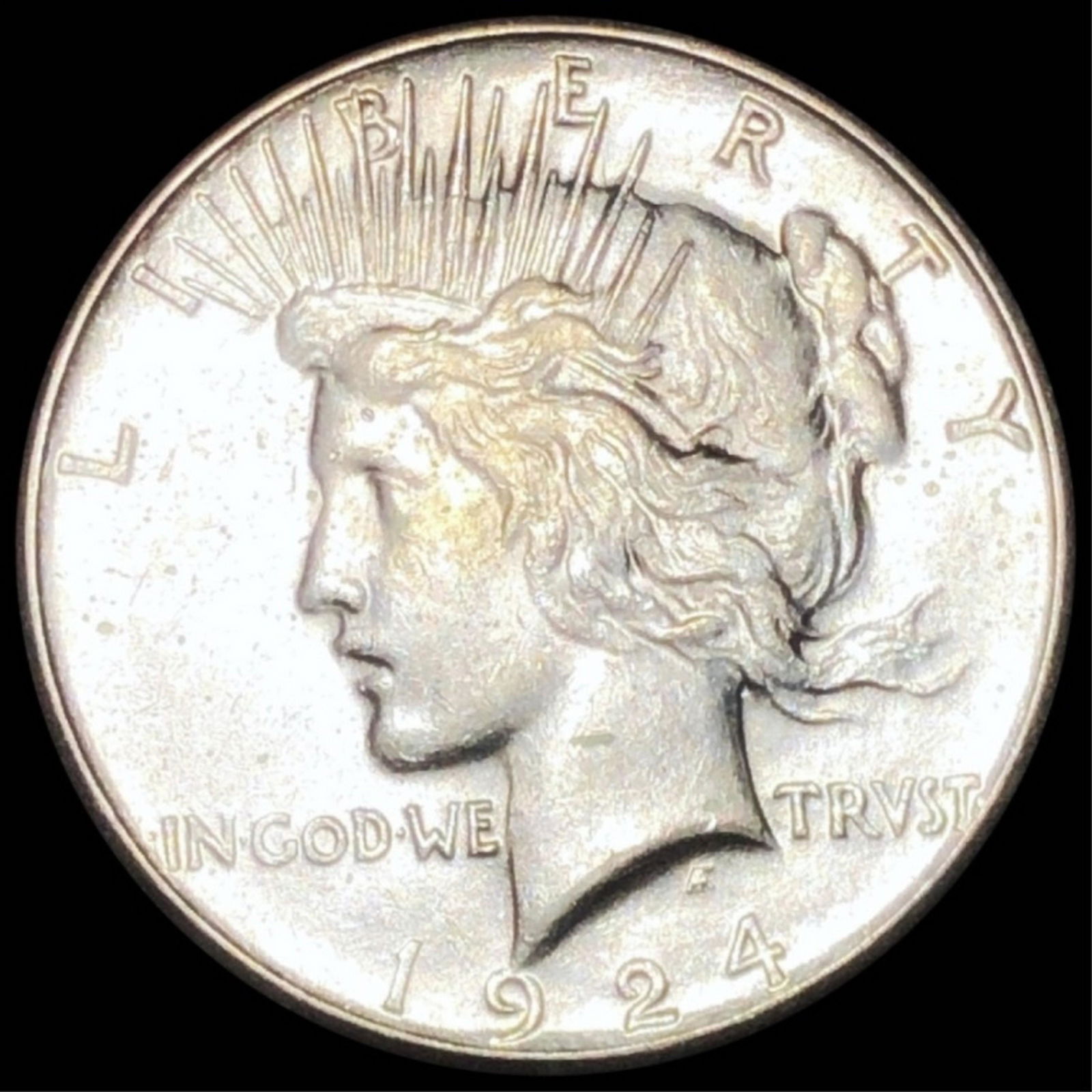 1924-S Silver Peace Dollar UNCIRCULATED (1 of 2)