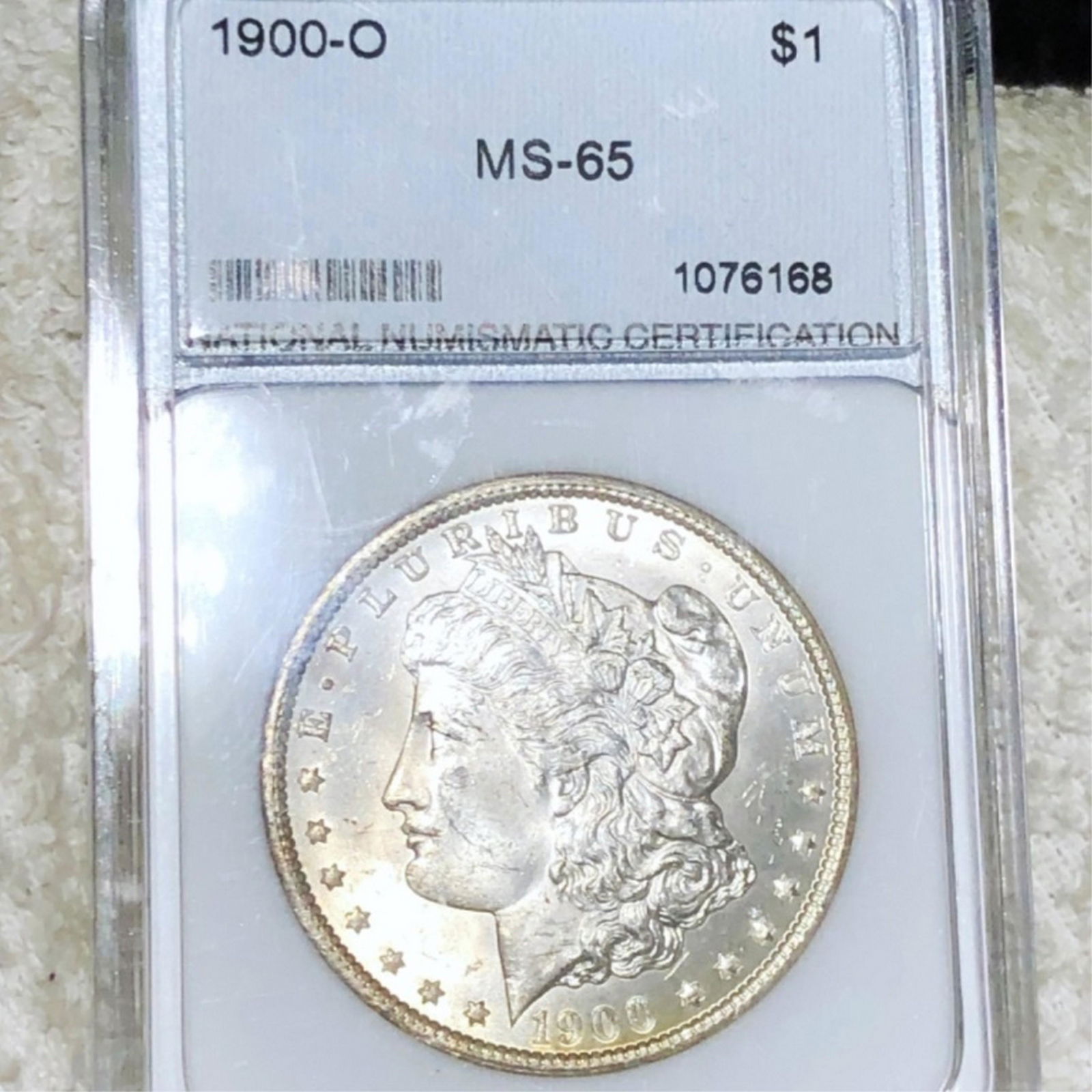 1900-O Morgan Silver Dollar NNC - MS65 (1 of 2)