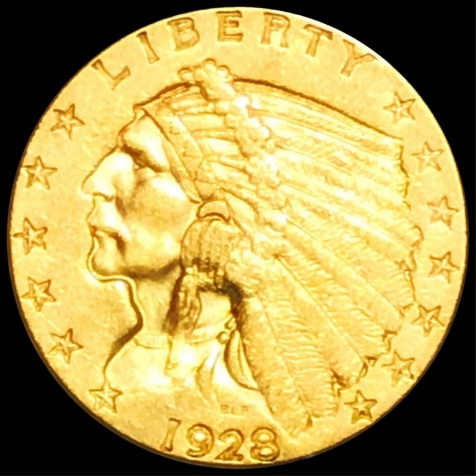 1928 $2.50 Gold Quarter Eagle UNCIRCULATED (1 of 2)