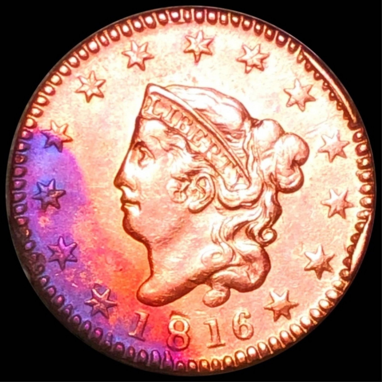 1816 Classic Head Large Cent UNCIRCULATED (1 of 2)