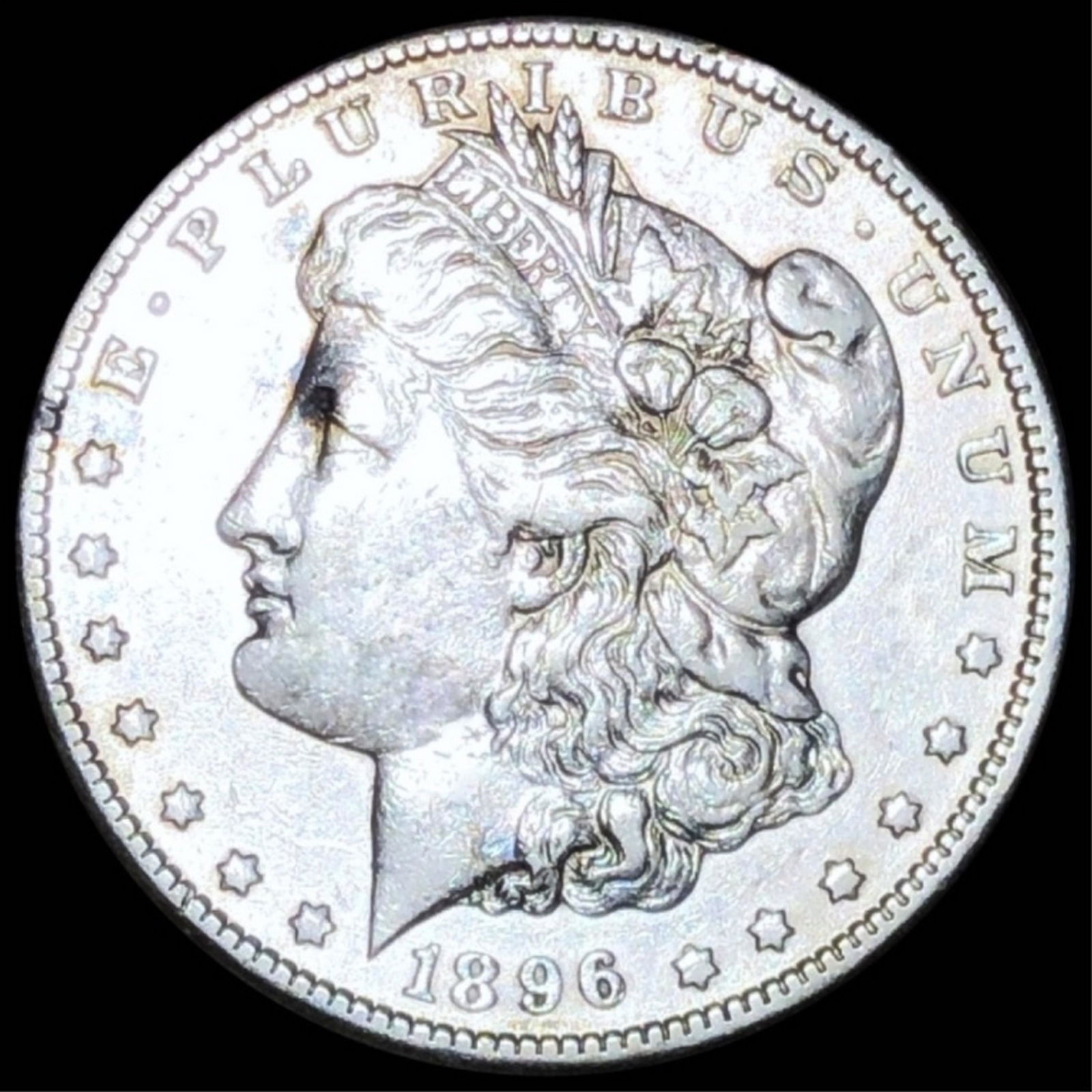 1896-S Morgan Silver Dollar CLOSELY UNCIRCULATED (1 of 2)