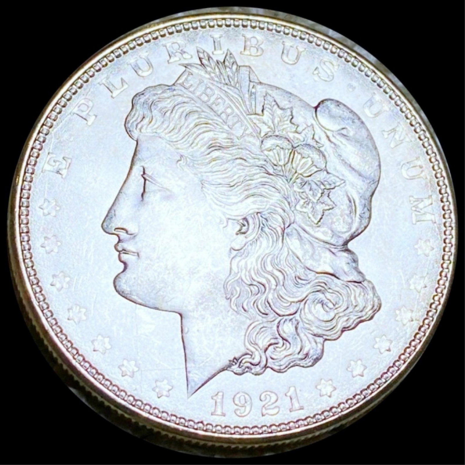 1921-D Morgan Silver Dollar UNCIRCULATED (1 of 2)