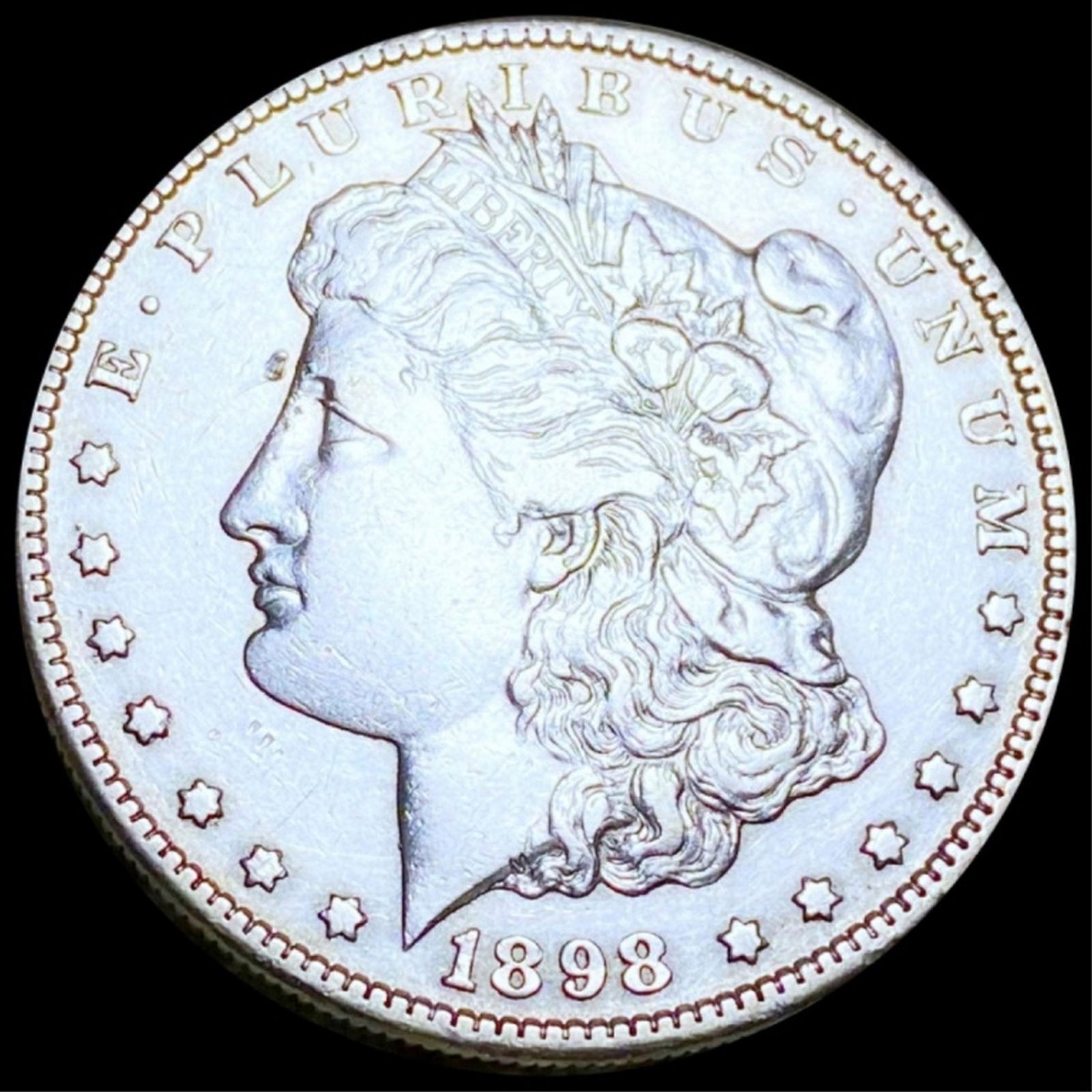 1898- S Morgan Silver Dollar: 1898- S Morgan Silver Dollar