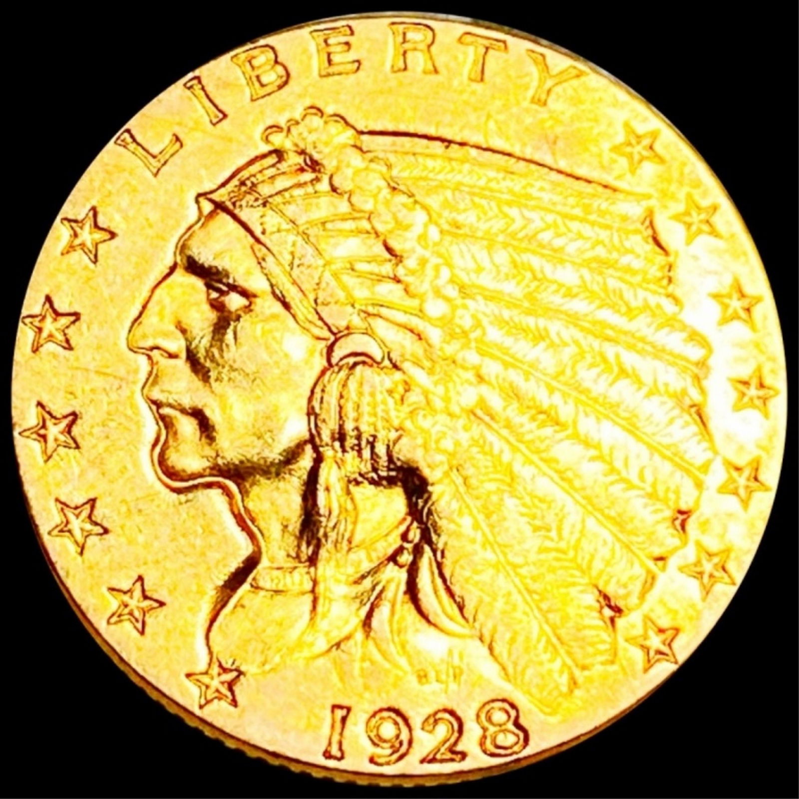 1928 $2.50 Gold Quarter Eagle UNCIRCULATED (1 of 2)