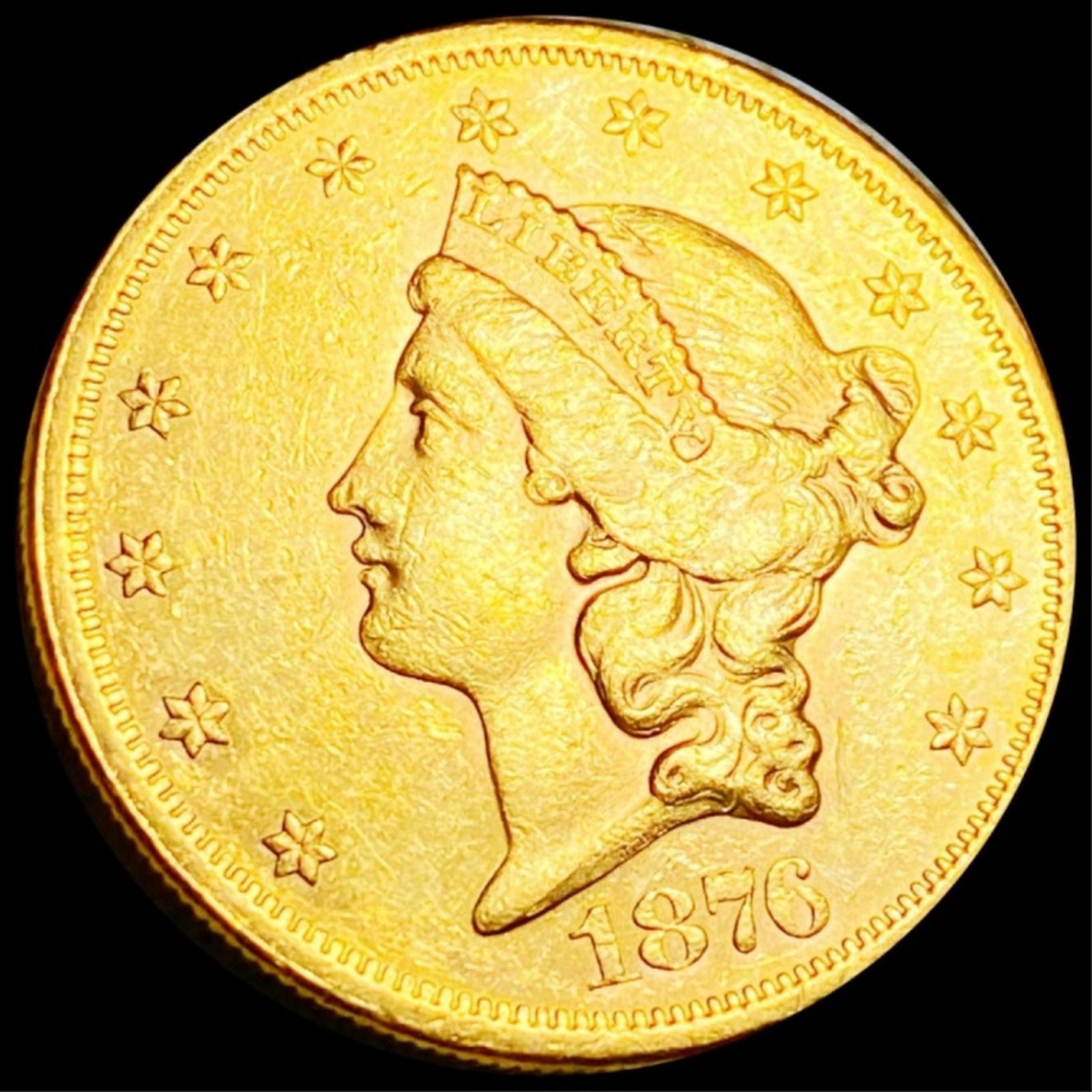 1876-S $20 Gold Double Eagle UNCIRCULATED (1 of 2)