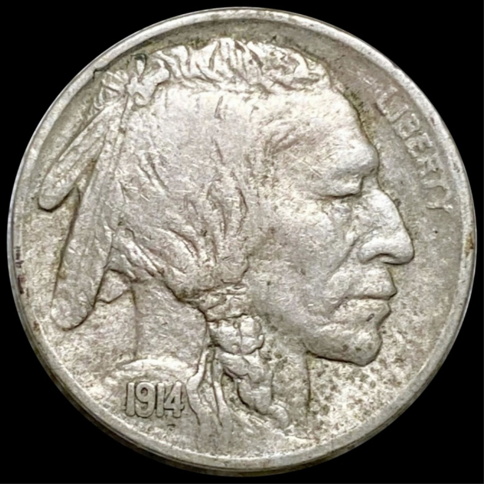 1914-S Buffalo Head Nickel ABOUT UNCIRCULATED (1 of 2)
