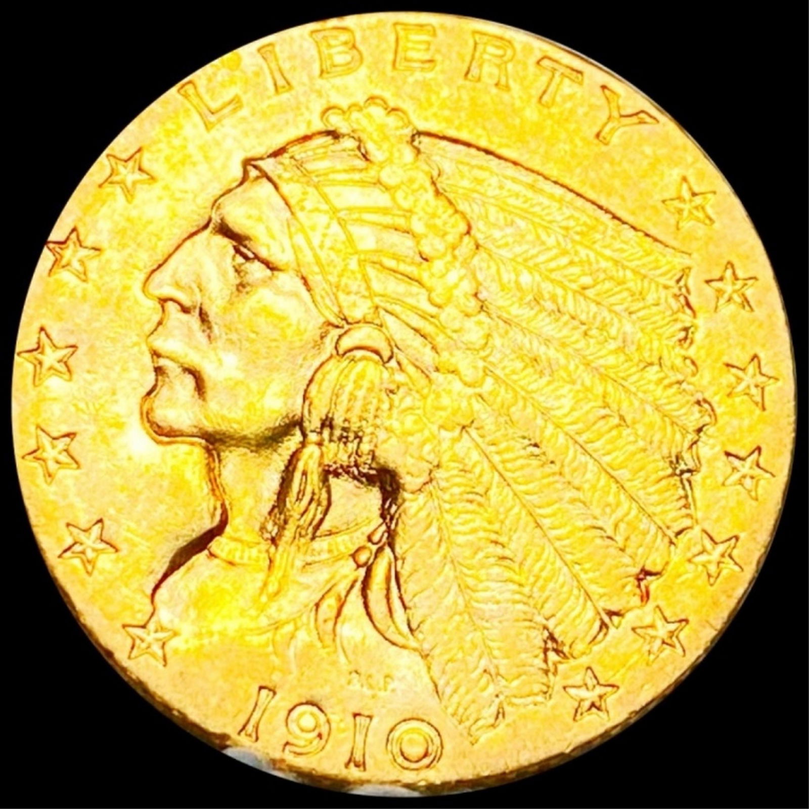 1910 $2.50 Gold Quarter Eagle UNCIRCULATED (1 of 2)