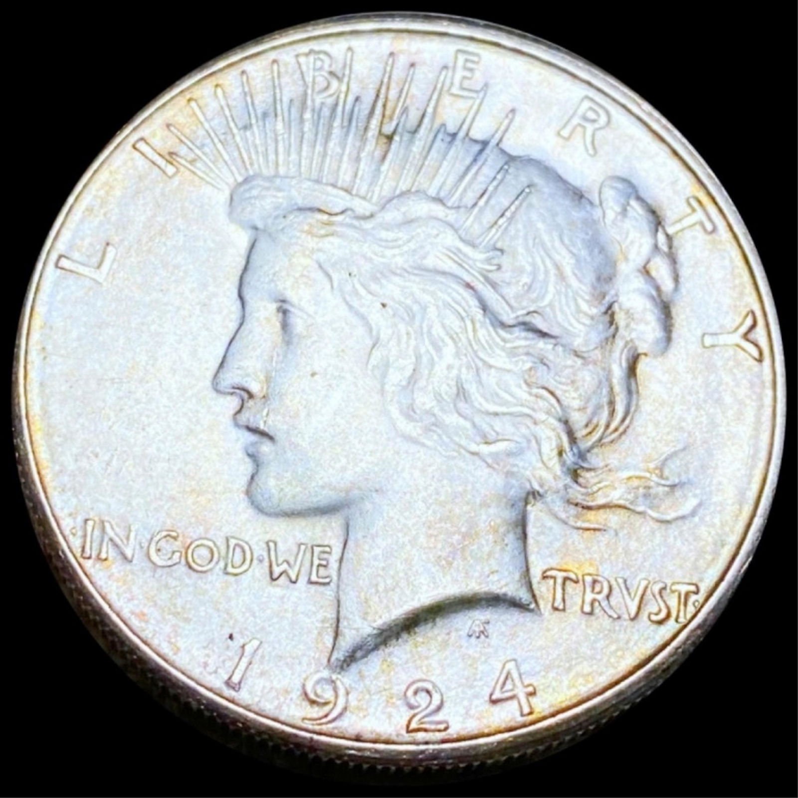 1924-S Silver Peace Dollar UNCIRCULATED (1 of 2)