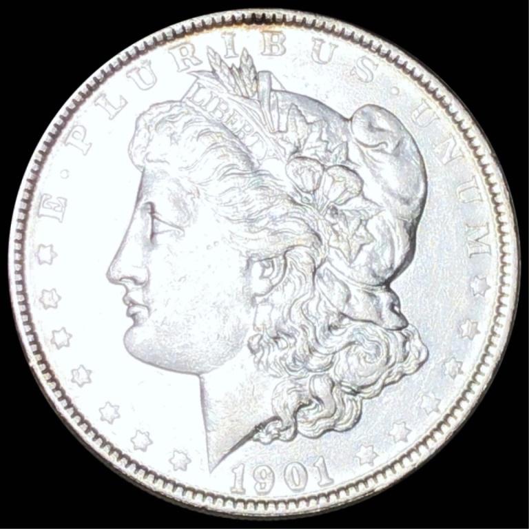 1901 Morgan Silver Dollar UNCIRCULATED: 1901 Morgan Silver Dollar UNCIRCULATED