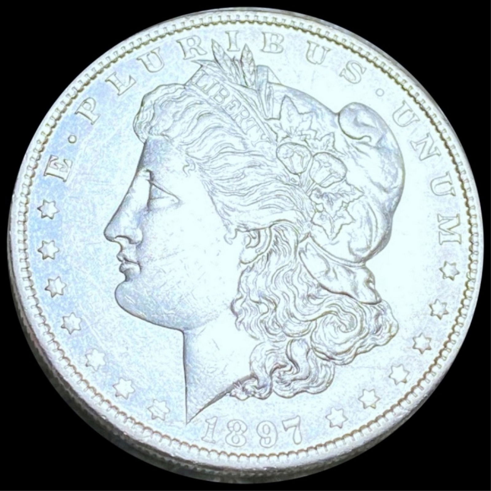 1897 Morgan Silver Dollar UNCIRCULATED: 1897 Morgan Silver Dollar UNCIRCULATED