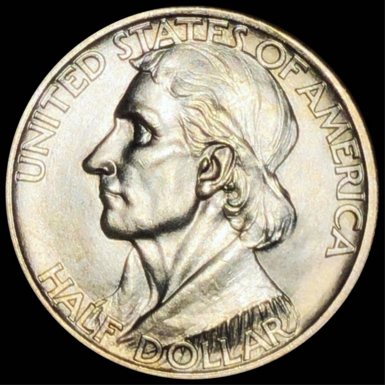 1936-S Daniel Boone Half Dollar UNCIRCULATED: 1936-S Daniel Boone Half Dollar UNCIRCULATED