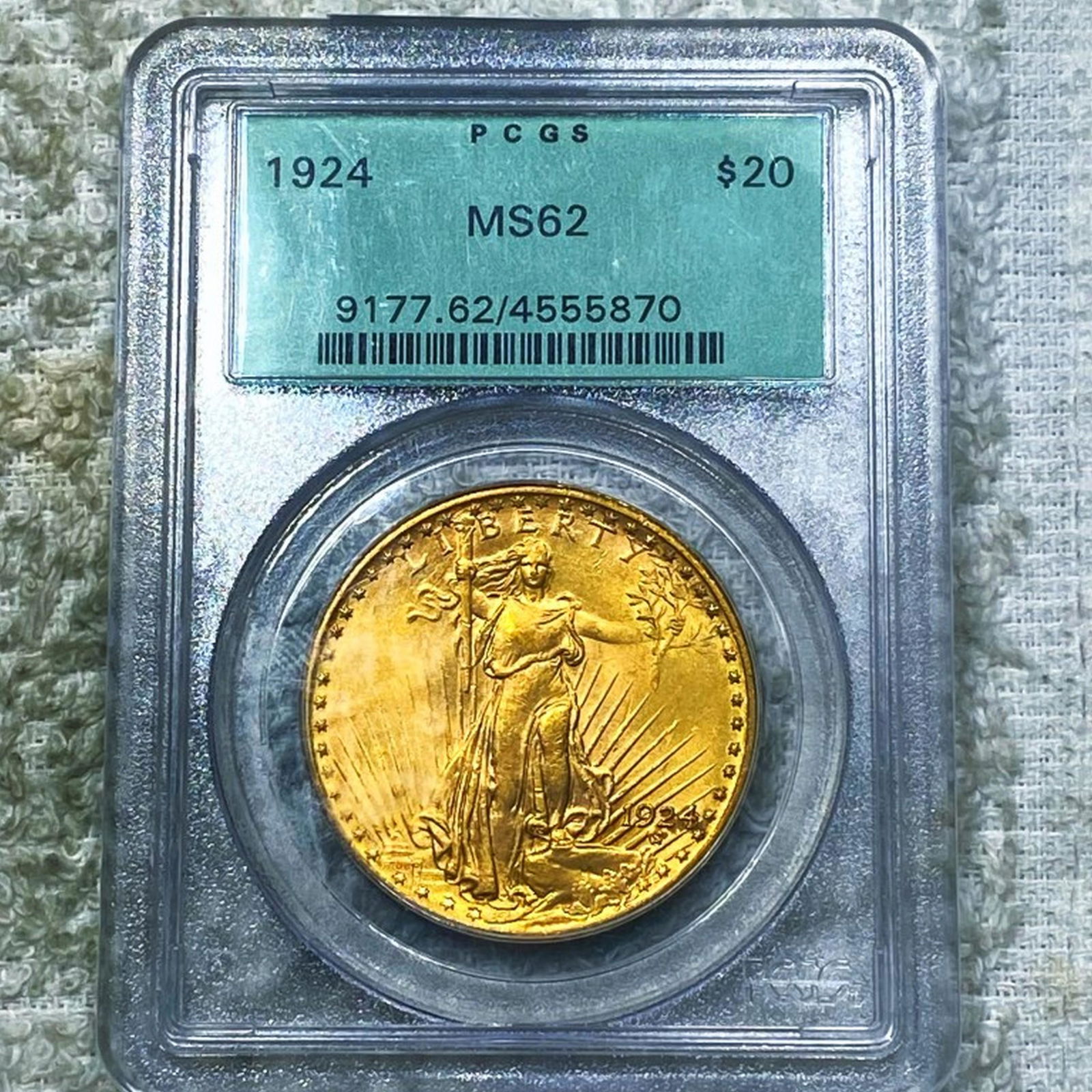 1924 $20 Gold Double Eagle PCGS - MS62 (1 of 2)
