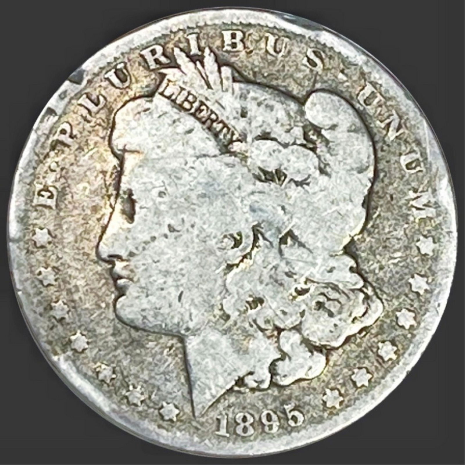 1895-O Morgan Silver Dollar LIGHTLY CIRCULATED (1 of 2)