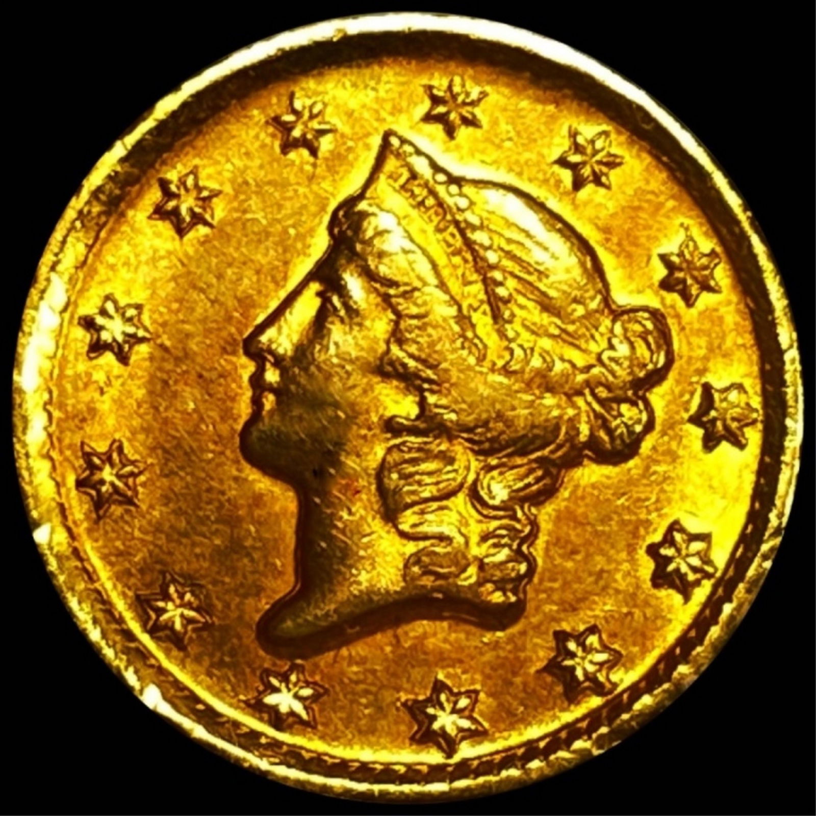 1849- D Rare Gold Dollar CLOSELY UNCIRCULATED (1 of 2)