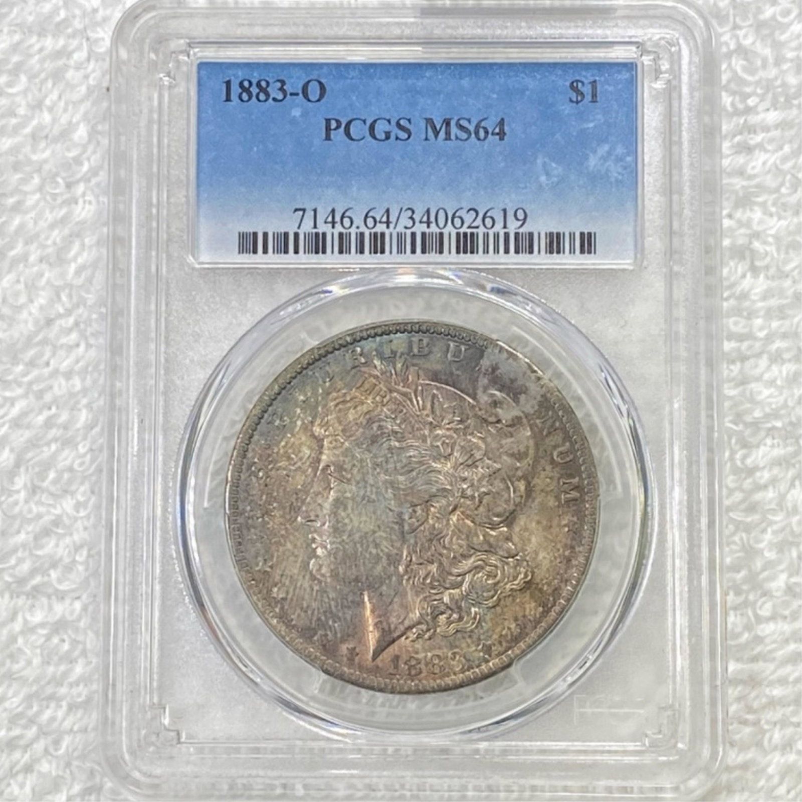 1883-O Morgan Silver Dollar PCGS - MS64: 1883-O Morgan Silver Dollar PCGS - MS64