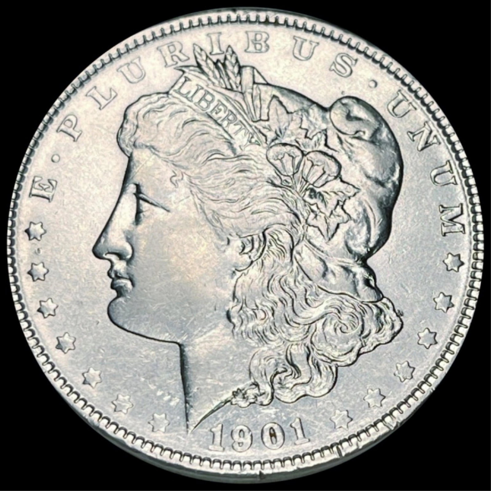 1901 Morgan Silver Dollar UNCIRCULATED: 1901 Morgan Silver Dollar UNCIRCULATED
