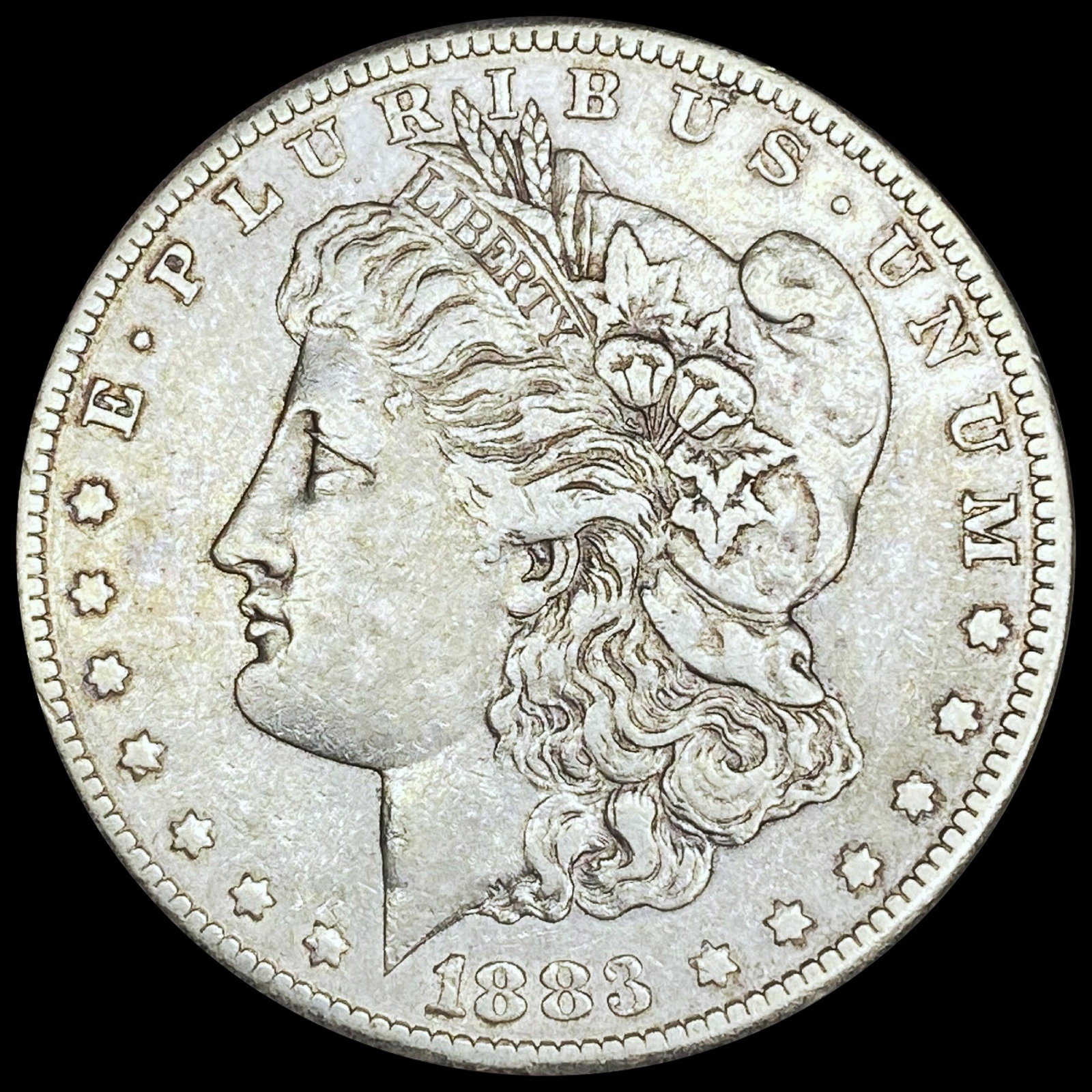1883-S Morgan Silver Dollar NEARLY UNCIRCULATED: 1883-S Morgan Silver Dollar NEARLY UNCIRCULATED