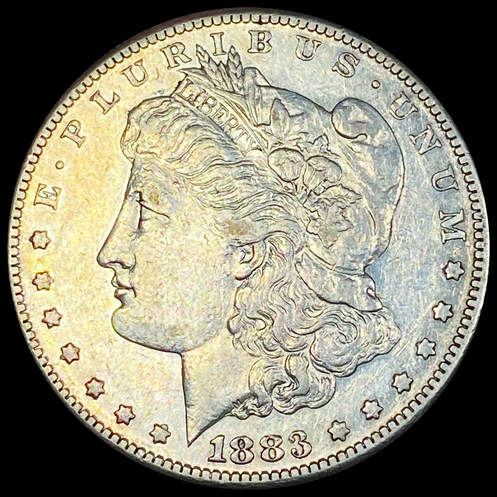 1883-S Morgan Silver Dollar CLOSELY UNCIRCULATED: 1883-S Morgan Silver Dollar CLOSELY UNCIRCULATED