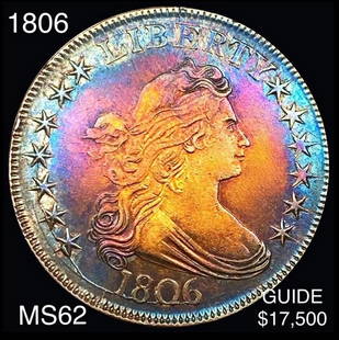 1806 Draped Bust Half Dollar UNCIRCULATED: 1806 Draped Bust Half Dollar UNCIRCULATED