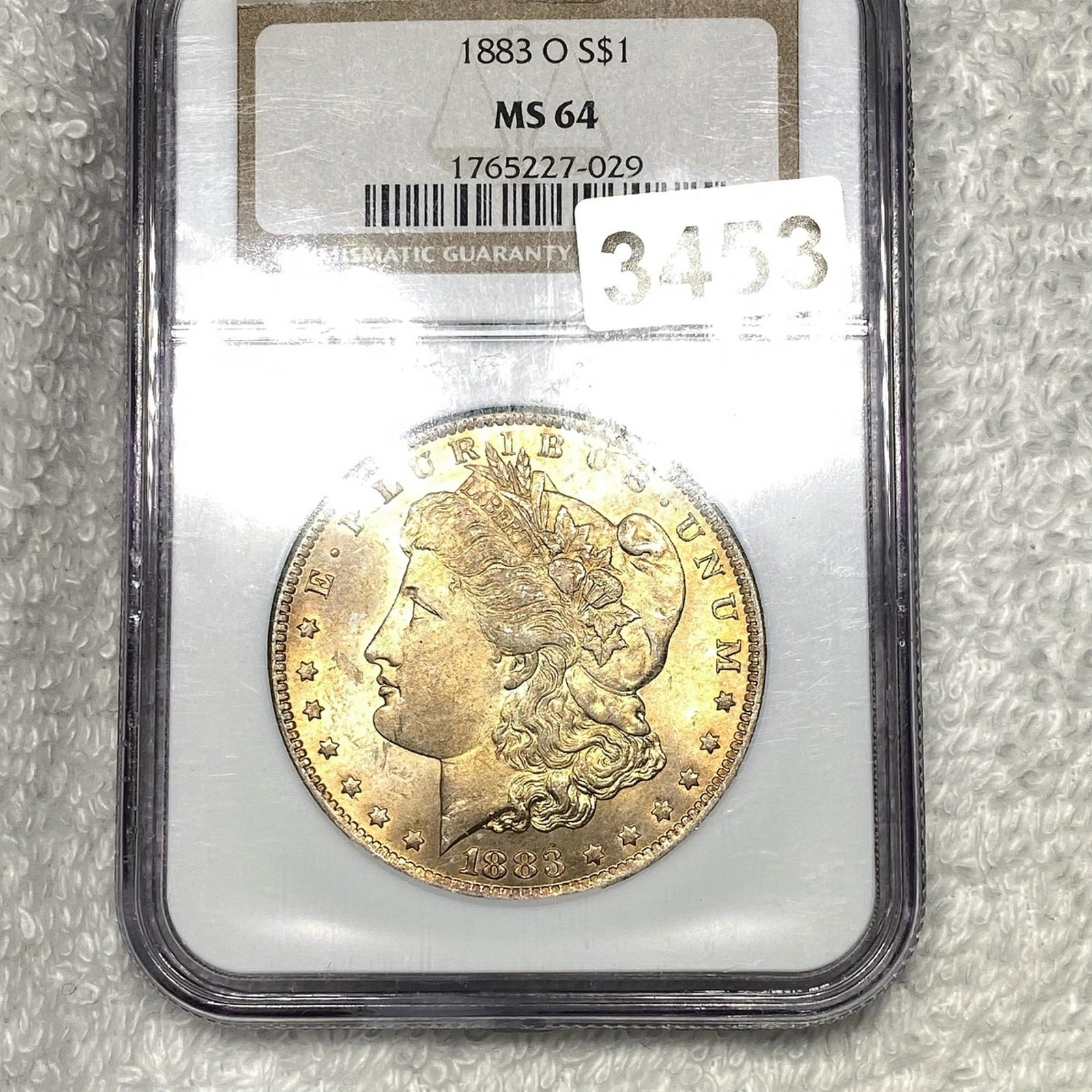 1883-O Morgan Silver Dollar NGC - MS64: 1883-O Morgan Silver Dollar NGC - MS64