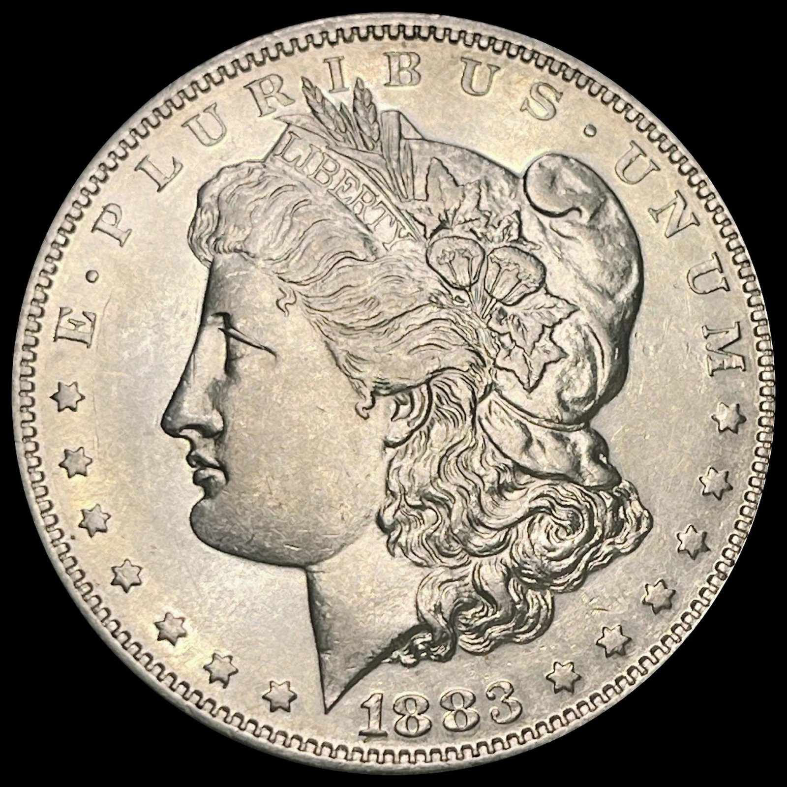 1883-S Morgan Silver Dollar CLOSELY UNCIRCULATED: 1883-S Morgan Silver Dollar CLOSELY UNCIRCULATED