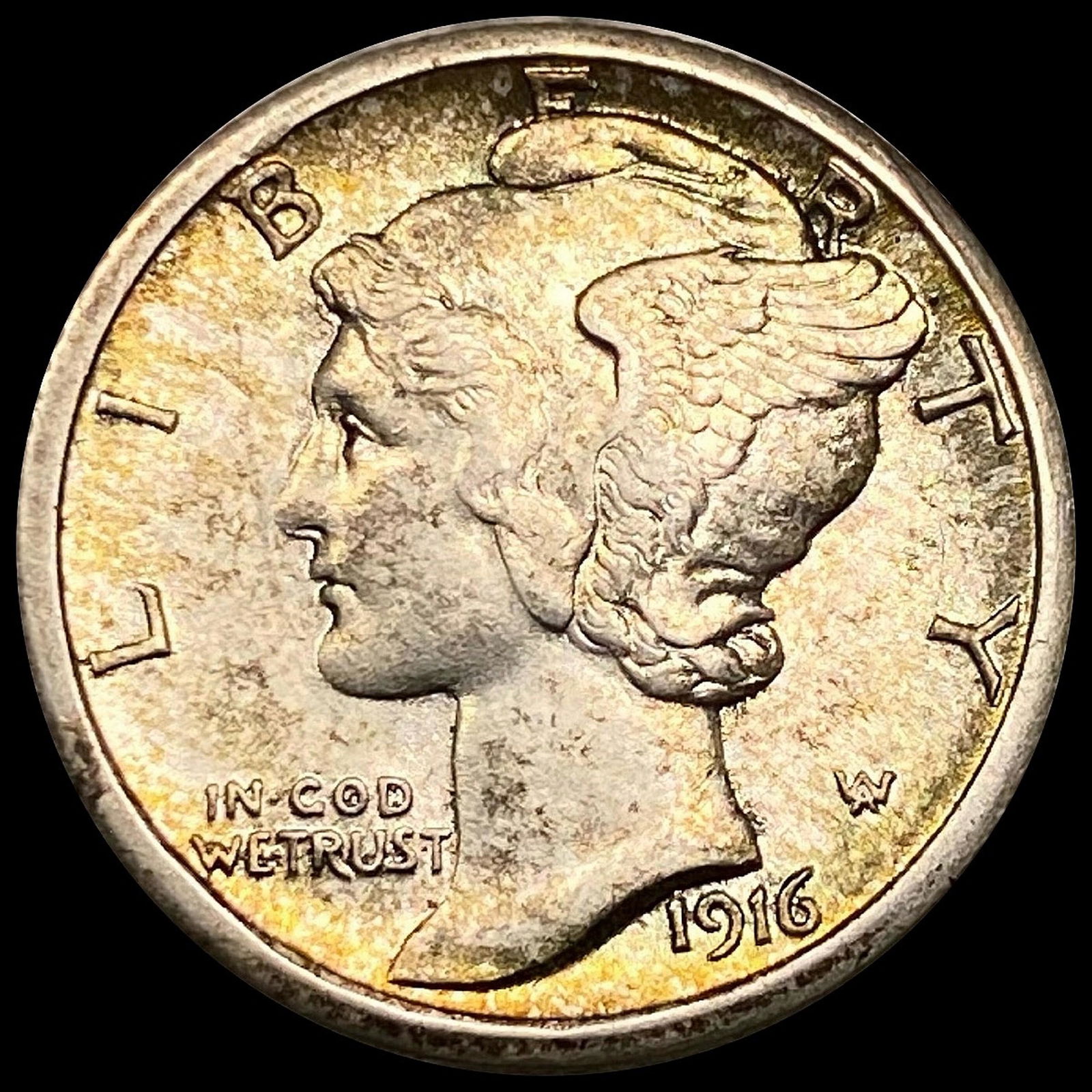 1916-S Mercury Dime UNCIRCULATED (1 of 2)
