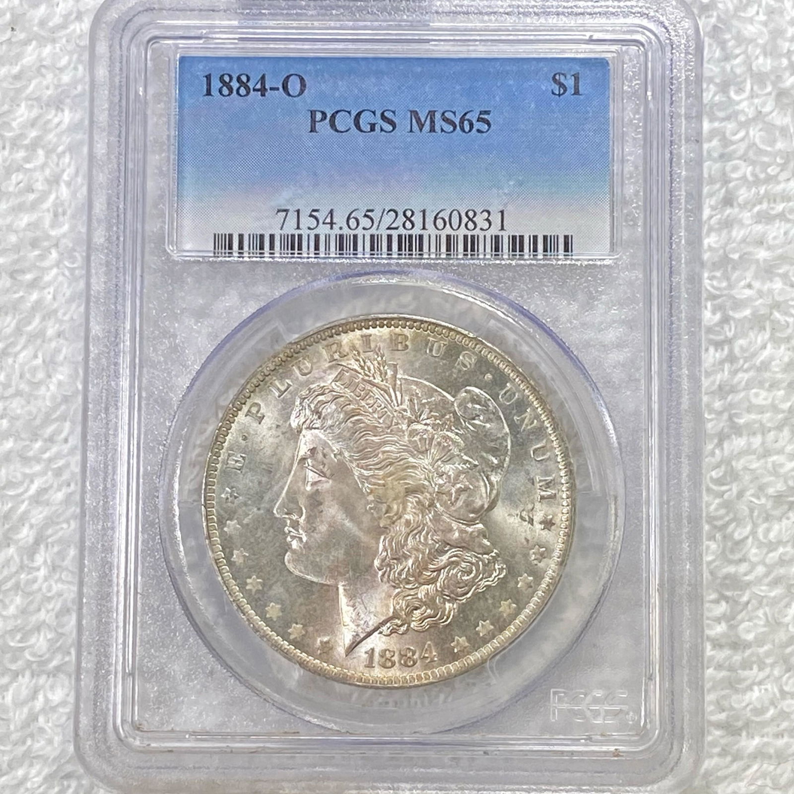 1884-O Morgan Silver Dollar PCGS - MS65 (1 of 2)