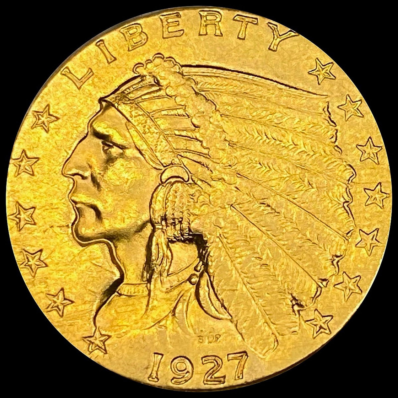 1927 $2.50 Gold Quarter Eagle UNCIRCULATED (1 of 2)