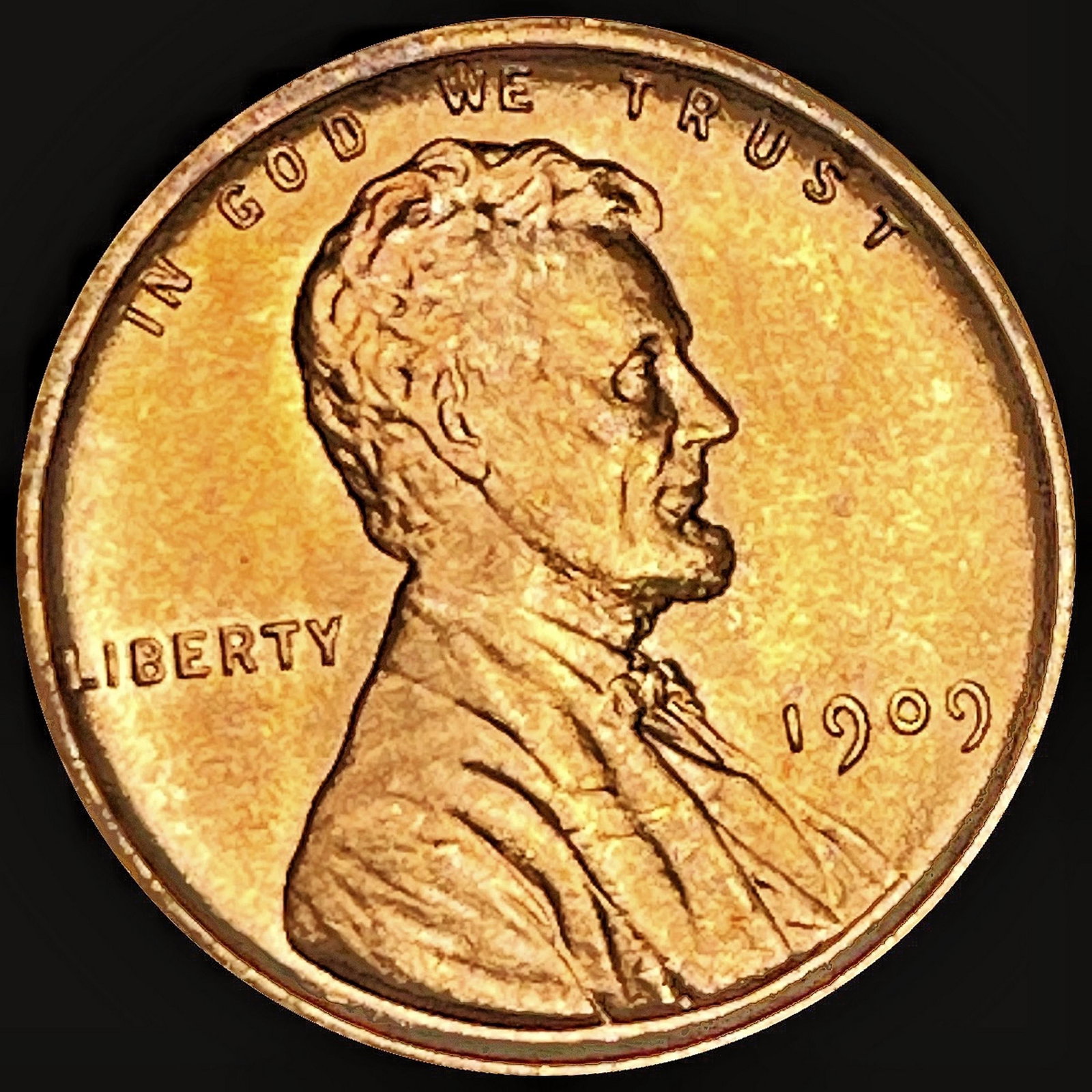 1909 V.D.B. Wheat Cent UNCIRCULATED: 1909 V.D.B. Wheat Cent UNCIRCULATED