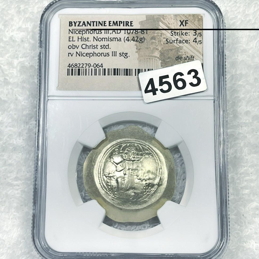 AD 1078-81 Byzantine Empire NGC - XF34: AD 1078-81 Byzantine Empire NGC - XF34