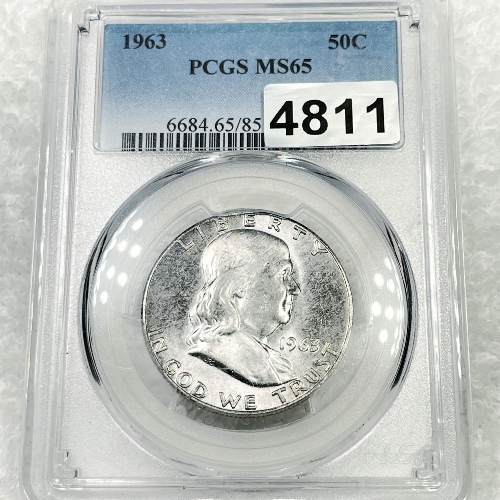 1963 Franklin Half Dollar PCGS - MS65 (1 of 2)