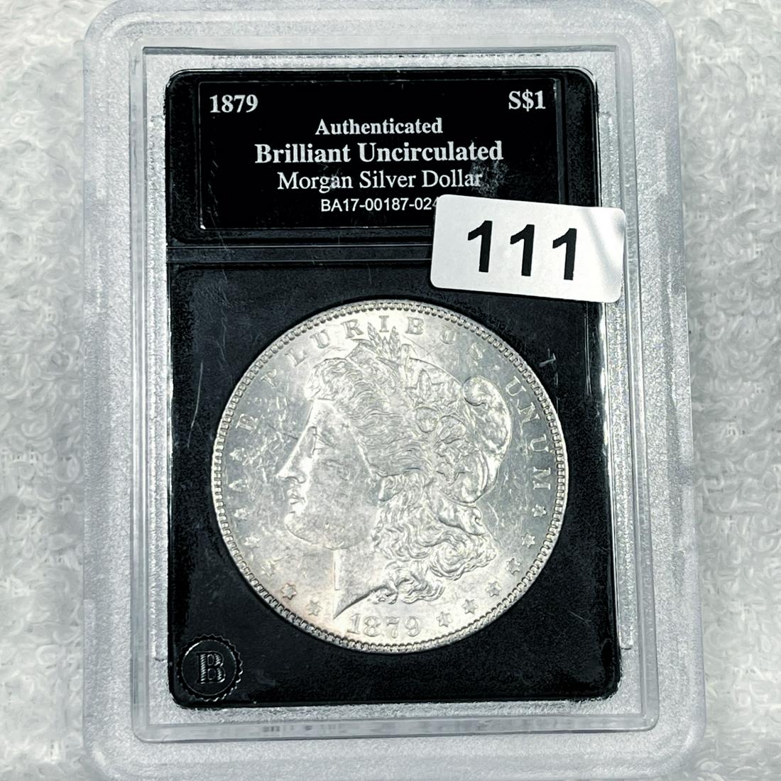 1879 Morgan Silver Dollar  - BU (1 of 2)